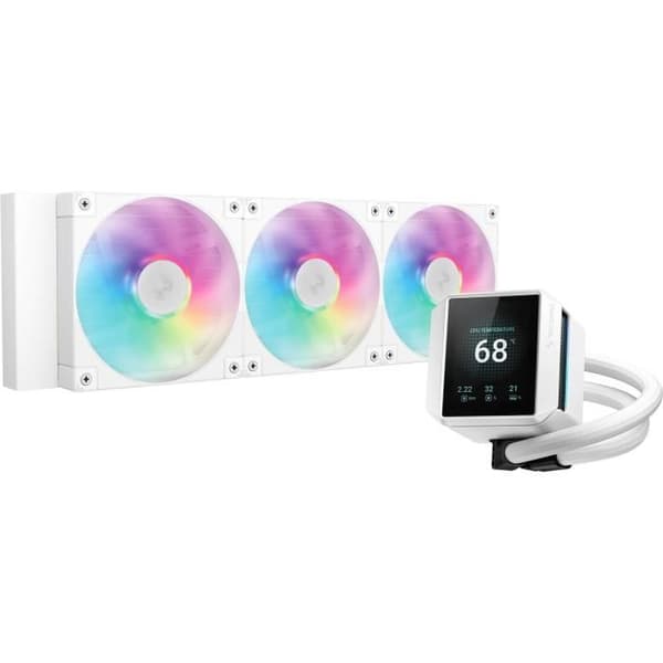 PC-kylning - DEEPCOOL - MYSTICUE 360 WH ARGB - 12 cm - Komplett processorkit - RGB