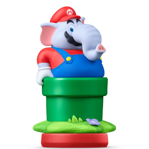 Amiibo-figur - Mario Elefant  Super Mario-samlingen