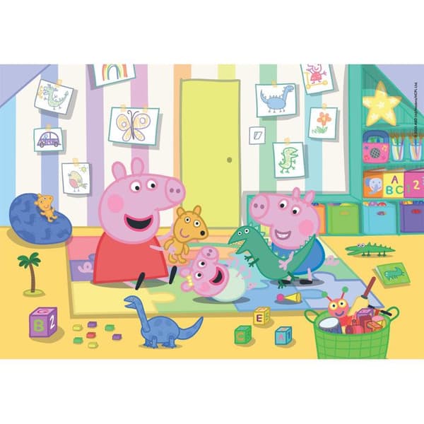 CLEMENTONI - 2x20 bitar - Peppa Pig