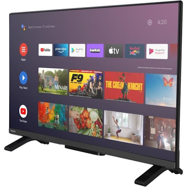 TOSHIBA 32LV2E63DG - Smart-TV 32 (80 cm) - Full HD 1920x1080 - HDR10 - TV-anslutning Smart-TV - 2xHDMI - WiFI