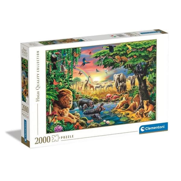 2000-bitars pussel - Den afrikanska samlingen