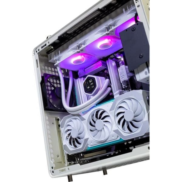 COOLER MASTER - MasterLiquid Core Nex Digital 360 Vit ARGB - MLX-D36M-A18PW-RD - Vattenkylning - Fläkt Ø 120 mm