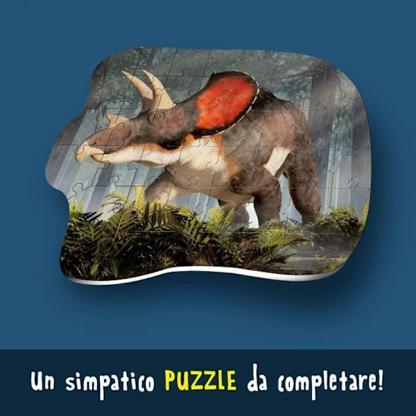 Lisciani giochi- I`ma Genius Dino Stem Triceratops, 92420, Ej tillämpligt - 8008324092420