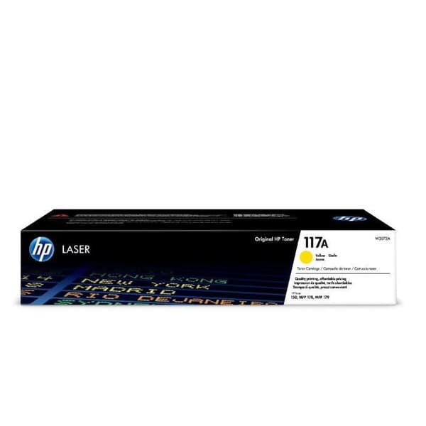HP Toner 117A W2072A - Gul - Laser - 700 sidor