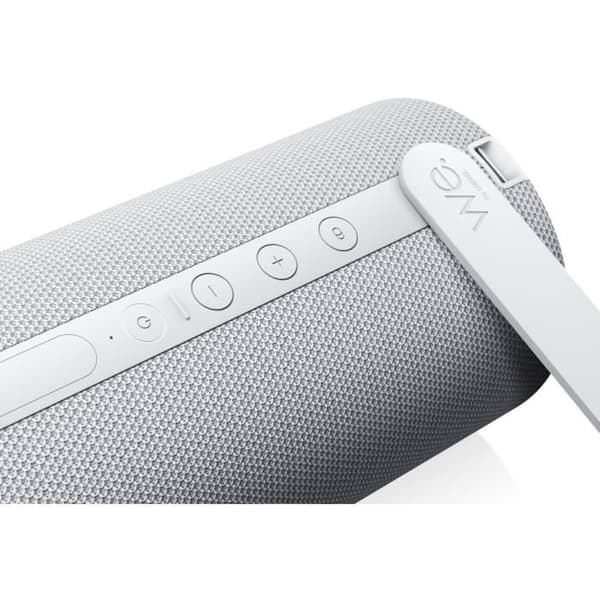 LOEWE We. HEAR 2 Cool Grey bärbar Bluetooth-högtalare 2x15 W RMS, IPX6, Bluetooth 5.0, upp till 17 h Cool Grey