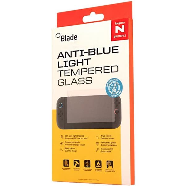 Härdat glas mot blått ljus - Nintendo Switch 2