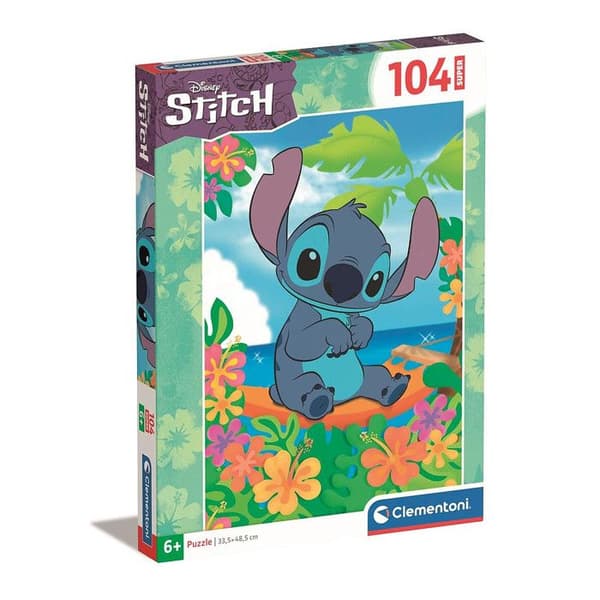 Superpussel med 104 bitar - Stitch