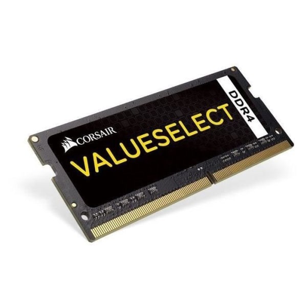 CORSAIR DDR4 bärbar datorminne - Val av värde 4 GB (1 x 4 GB) - 2133 MHz - CAS 15 (CMSO4GX4M1A2133C15)