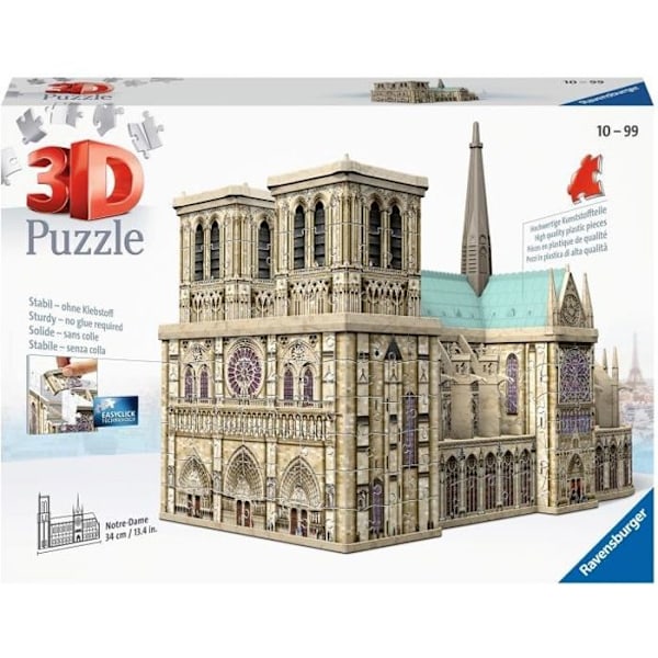 RAVENSBURGER 3D Puzzle Notre-Dame de Paris 216 st