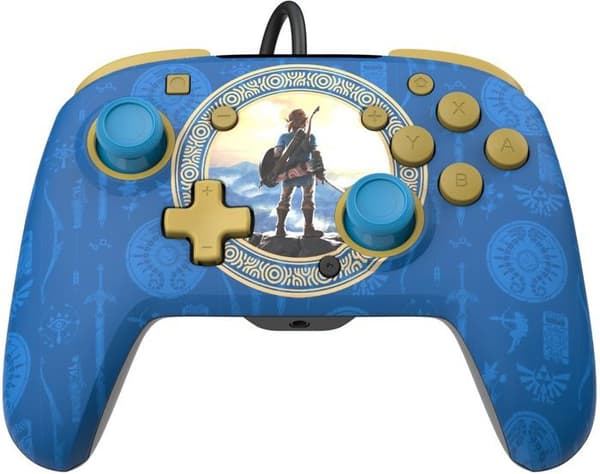 Gamepad - Nintendo - Zelda - Trådbunden - Begränsad upplaga - Blå