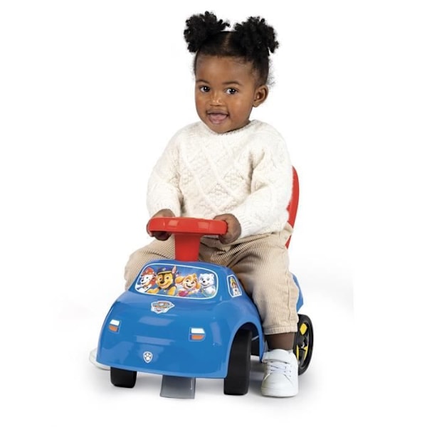 Smoby - 2 i 1 barnvagn - Paw Patrol - Box under sadeln + horn - Från 10 månader - Tillverkad i Frankrike