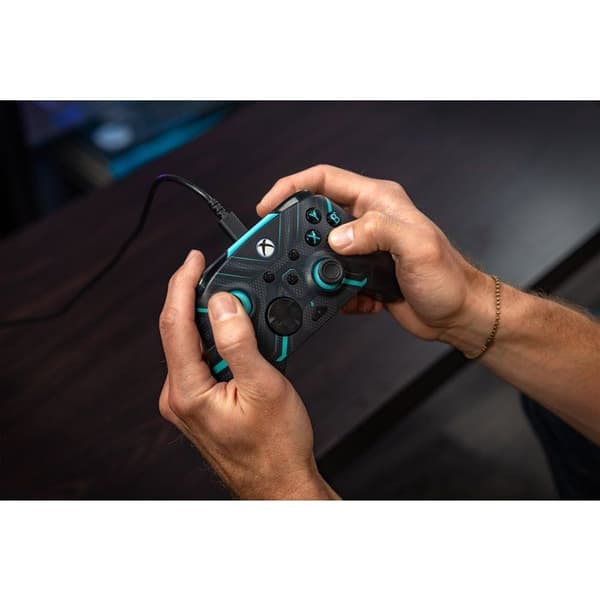 Gamepad - Xbox & PC - Rematch Advanced - Kabelansluten - Titan Steel - Turtle Beach