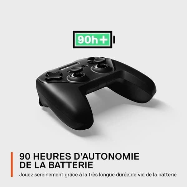 Trådlös Gamepad - STEELSERIES - Stratus+ - För Android och Chromebook - Svart