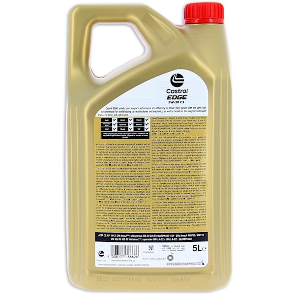 Motorolja - CASTROL - EDGE 5W-30 C3 - 5L