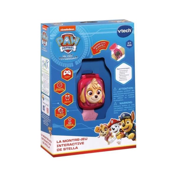 VTECH - PAW PATROL - Stellas interaktiva spelklocka - 3D
