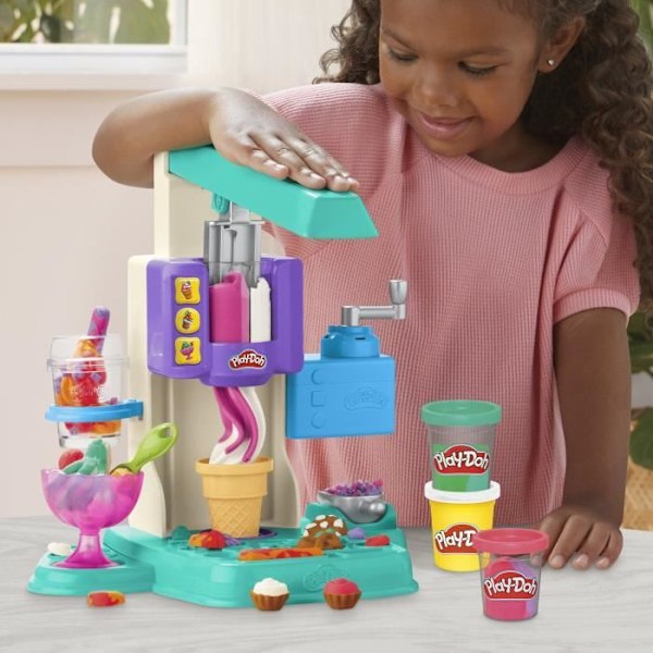 Play-Doh My Rainbow Glassset med modelleringsdeg