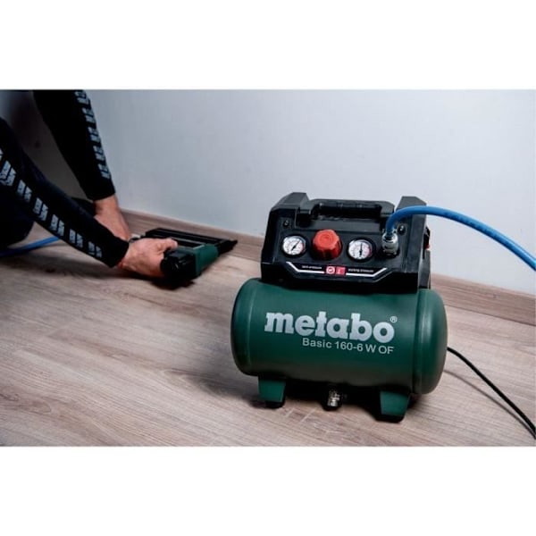 Kompressor - METABO - Basic 160-6 W OF - Universal snabbkoppling