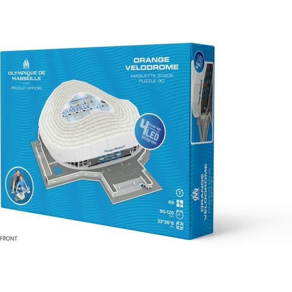 MEGABLEU - 678266 - 3D OM STADIUMPUSSEL MED LED