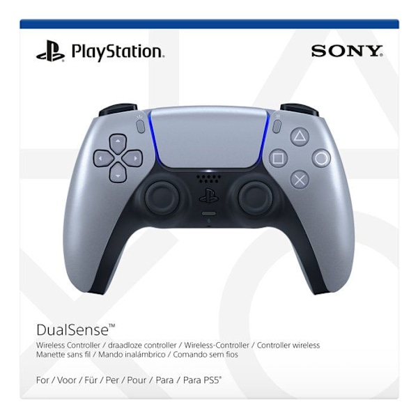 PS5 DualSense Controller - Deep Earth - Sterling Silver
