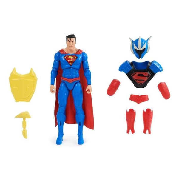 Spin Master PACK 30 CM SUPERMAN FIGURINE + TILLBEHÖR DC Adventures