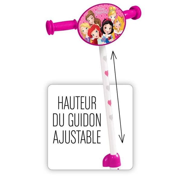 DISNEY PRINCESSES 3 hjulskoter