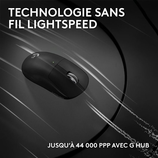 Mus - Trådlös - Logitech G - PRO X Superlight 2c - Svart