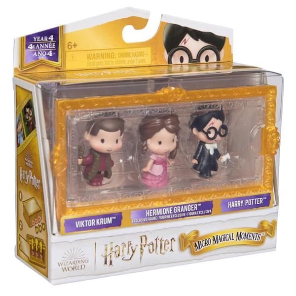 SPIN MASTER MULTIPACK 3 FIGURINER ÅRS BALL MAGICAL MOMENTS SÄSONG 4 Wizarding World