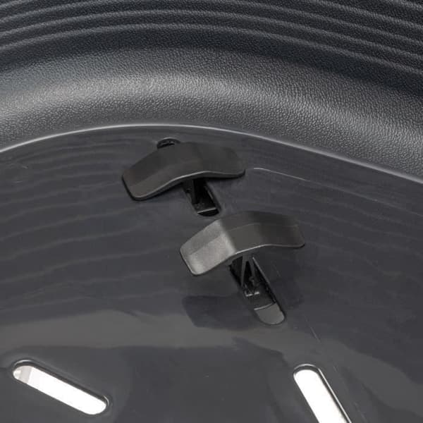 Korg - FERPLAST - TRON 6 - Med relaxdyna - Svart