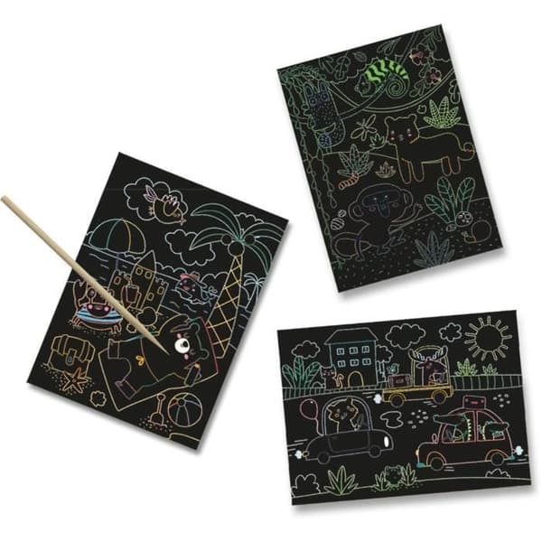 Resväska och aktiviteter - SES CREATIVE - Fullpackad med spel och aktiviteter för resor.