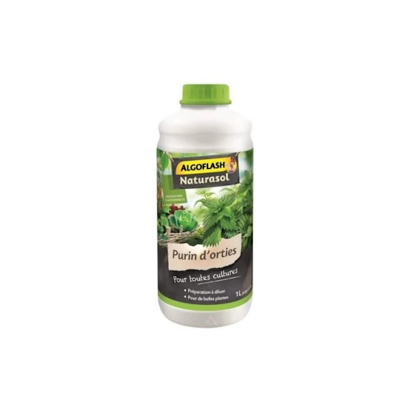 ALGOFLASH NATURASOL Flytande nässlor vätska - 1 liter
