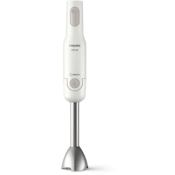 PHILIPS HR2534 / 00 ProMix stavmixer - 650W - Metallbas - Måttkopp ingår - Vit