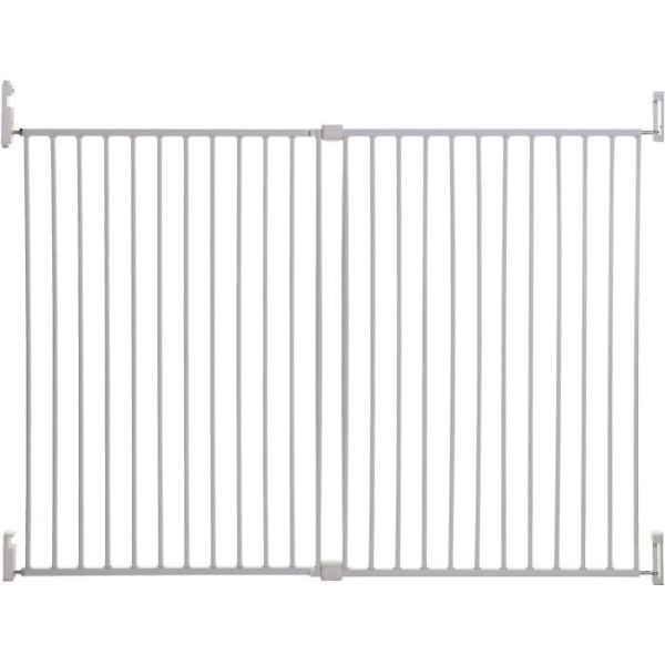Dreambaby Safety Barriere Broadway Gro-Gate extra-stort och extra-gare (för 76-134 cm), vit