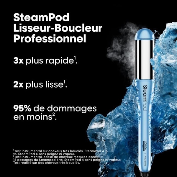 Steampod 4 - L'OREAL PROFESSIONNEL - Ångplatta och locktång - Utopia Limited Edition