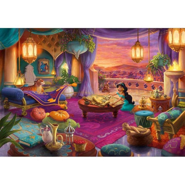 CLEMENTONI - För alltid - 500 bitar - Disney Prinsessor - Jasmin