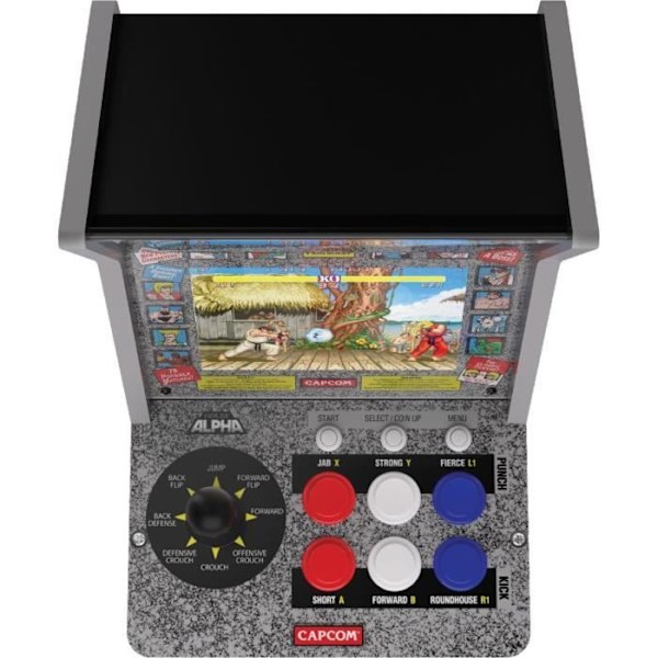 Retrogaming Console - BARA FÖR SPEL - Evercade Alpha Street Fighter Bartop Arcade