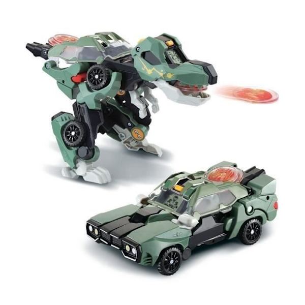 VTech - Switch & Go Dinos Launcher - Tyram, Super T -Rex Lance Flames