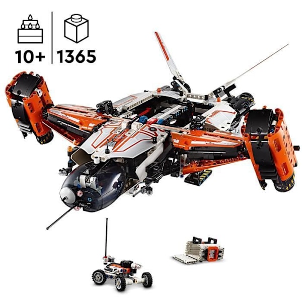 LEGO Technic 42181 VTOL LT81 Lastrymdskepp, rymdbyggande leksak