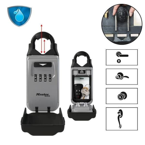 Master Lock 5420EURD Infällbar nyckelbox