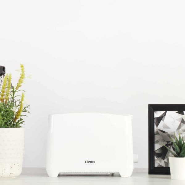 LIVOO DOD162W Brödrost - Vit
