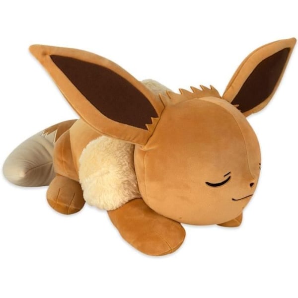 Plysch - BANDAI - Pokémon - Eevee (Eevee) 40cm - Mycket mjukt sovande Pokémonplysch - JW0222