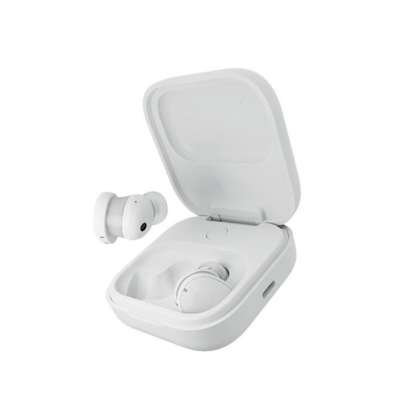 Trådlösa Bluetooth-hörlurar - FAIRPHONE - Fairbuds True Wireless Earbuds - Premium Sound - Byggda för att hålla - Vit