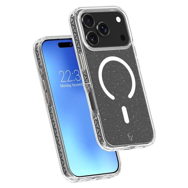 FC Air Xtrem MagSafe-skal - iPhone 17 Pro - Återvunnet - Glitter