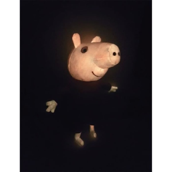 Naturligt ljus pecluhe PEPPA PIG - Jemini - cirka 25 cm - fungerar utan batteri