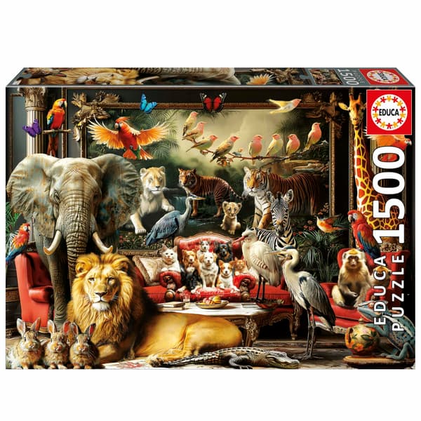 Pussel - EDUCA - Djurgården - 1500 bitar - 85 x 60 cm - från 15 år