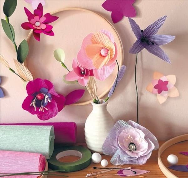 Fin ask - SYCOMORE - Pappersblommor - Verkstad - Ålder 7+