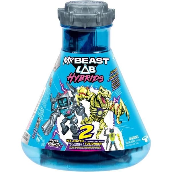 2-pack figurer - MRBEAST LAB - Mixa och matcha - Slumpmässig modell + halvfigur