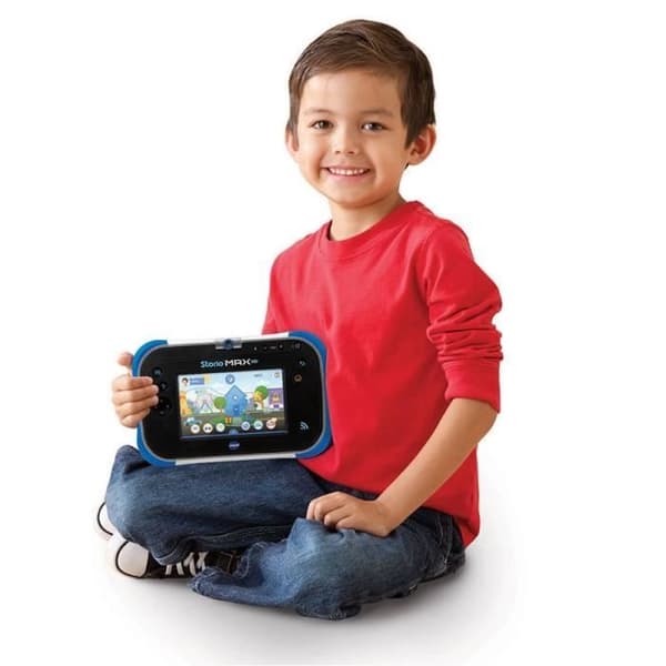 VTECH - Storio Max 2.0-konsol 5 blå - 5 tums pedagogisk surfplatta