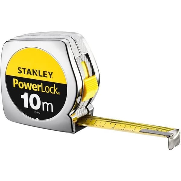 Mått - STANLEY - 1-33-442 - 10 mx 25 mm - Powerlock Classic ABS