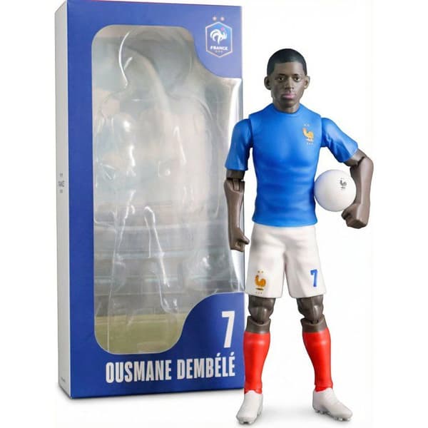 Ledad figur - Frankrikes landslag - MEGABLEU - Dembélé nummer 7 - 20 cm