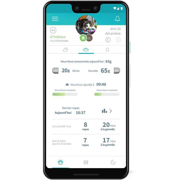 Connect Feeder - Vit - För katter